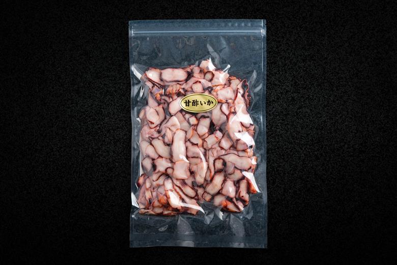 【定期便全３回】甘酢いか ４００ｇ【寄附翌月から発送 ２カ月毎にお届け】酢いか スライス おつまみ酢いか スライス おつまみ HOKAG023