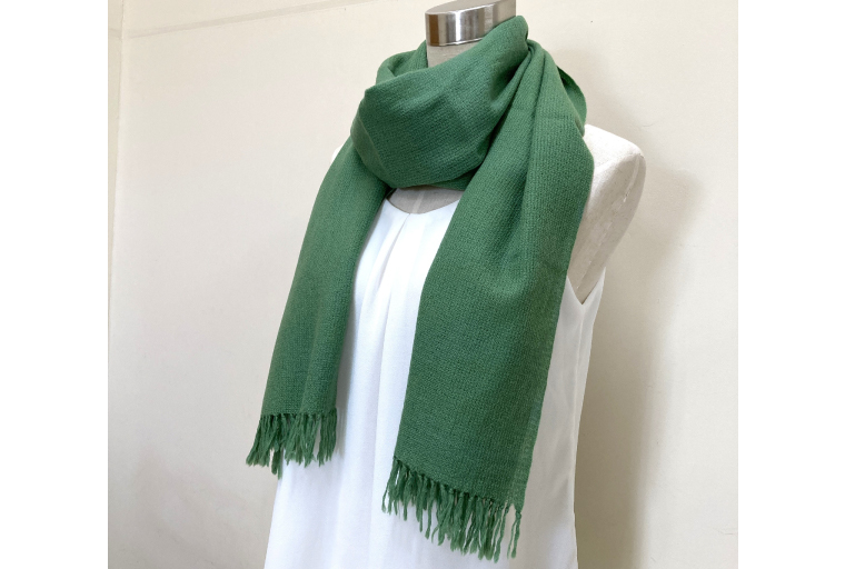 ウージ染めストール～ウール～(AI029-1)