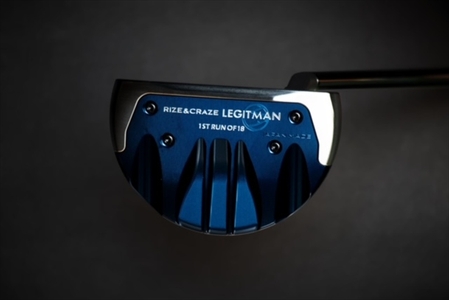 LEGITMAN　352 SS_R  SUS303×A5052のコンポジットマレットタイプ　34インチ　ショートスラントネック仕様【 プレゼント 贈り物 ギフト 誕生日 父の日 ゴルフ 大阪府 門真市