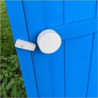 ふるさと納税 小牧市 フェイクドアーのオブジェ 大 色:ブルー[161P20-01] |  | 02