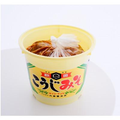 ふるさと納税 横手市 【地元の味】発酵文化の町の甘みそ樽入り