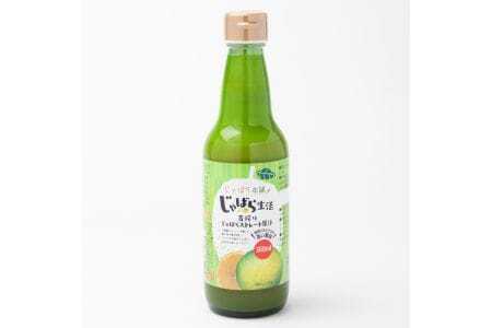M402　青搾りじゃばらストレート果汁360ml　4本セット