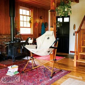 Tradcanvas ゆらゆらハンモックチェア キャンプやアウトドアでリラックス!　73173159【1665279】