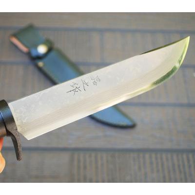 ふるさと納税 南国市 土佐鍛ダマスカス山遊鉈[全曇/チェッカー有/皮ケース(黒)] |  | 01