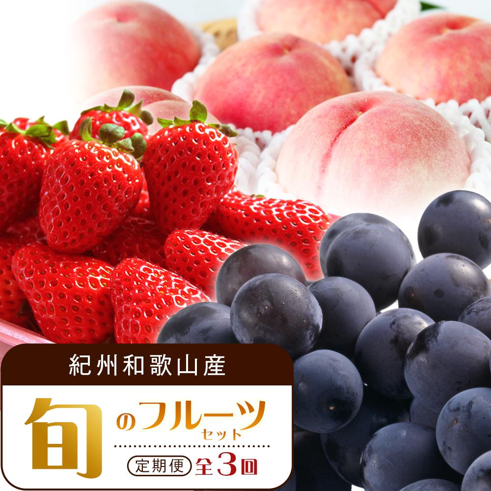 【ふるさと納税】【2・7・9月 全3回】紀州和歌山産旬のフルーツセット（いちご・桃・巨峰）【UT96】 | フルーツ 果物 くだもの 食品 人気 おすすめ 送料無料