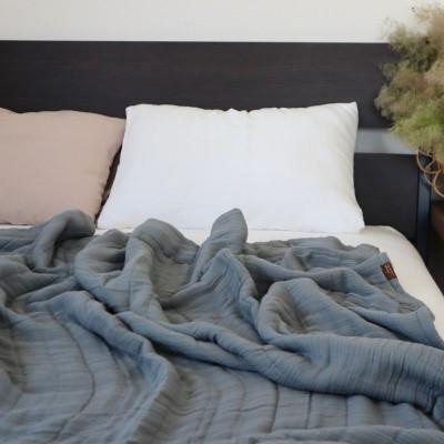 ふるさと納税 泉佐野市 癒しのとろふわ泉州南部織-toronto-/6重ガーゼシングルケット(グレー)099H2881 |  | 01