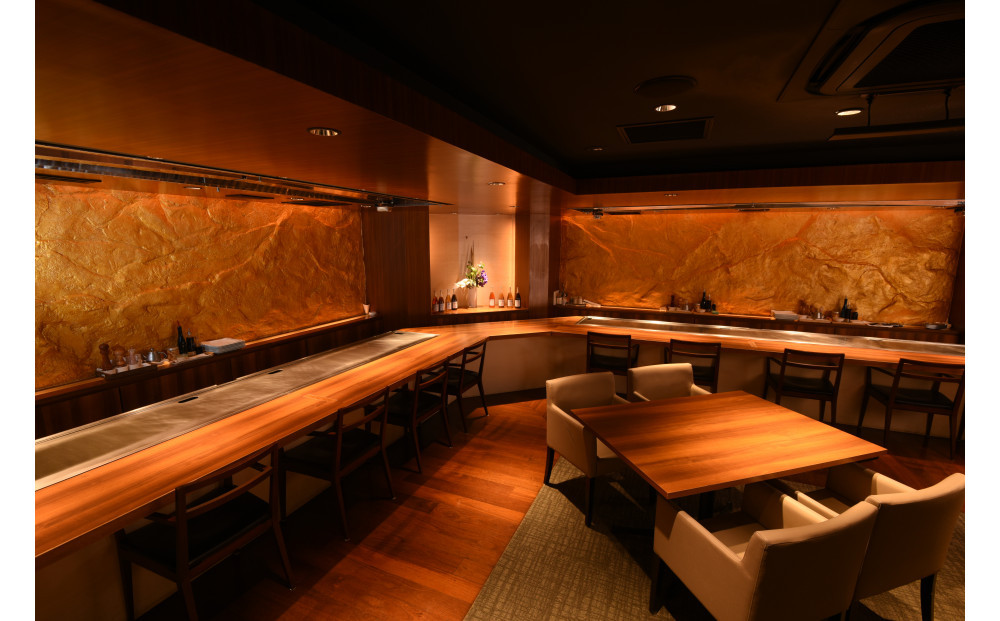 鉄板焼き「知喜多」 水信コース【２名様体験チケット】