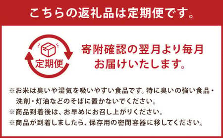 【3ヶ月定期便】＜令和5年度＞らんこし米（ななつぼし） 2kg×3回（林農場）