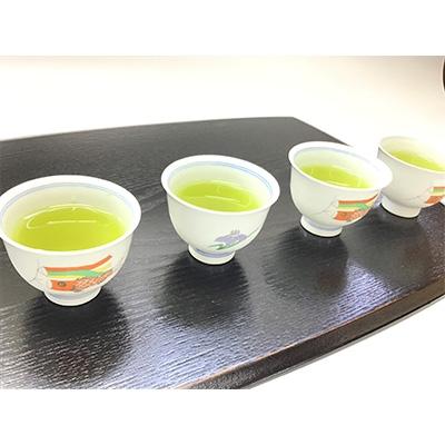 ふるさと納税 袋井市 深蒸し新茶詰合せ(2)　80g×5袋 |  | 02