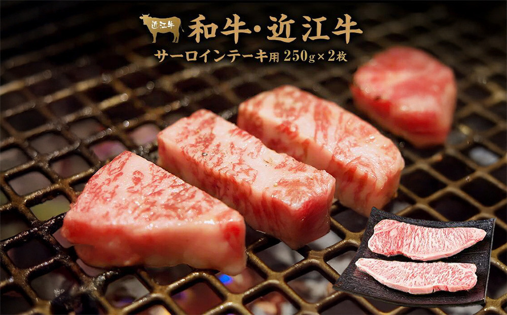 
近江牛サーロイン ステーキ 250g×2枚
