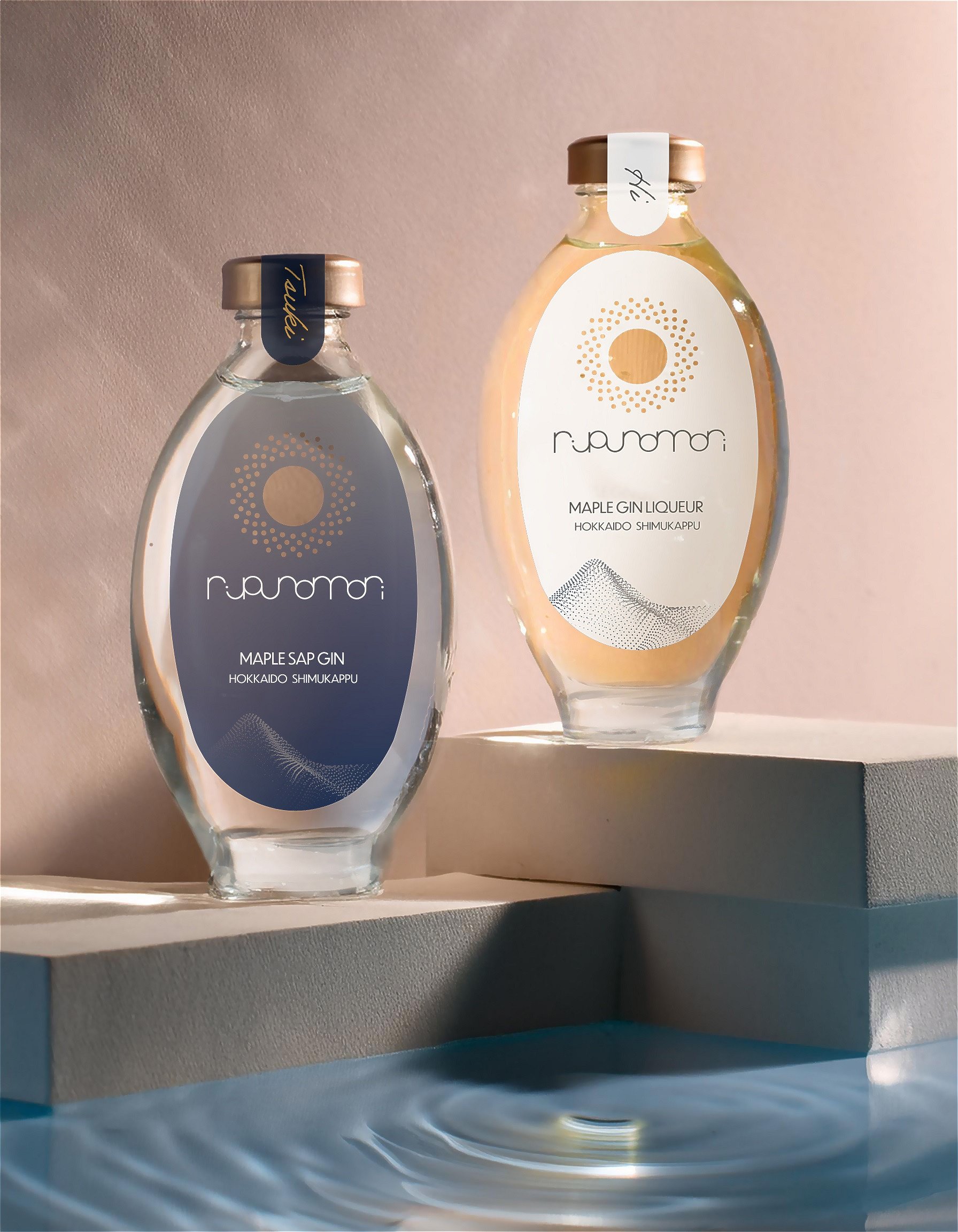 
                  占冠の森が育てたお酒　ルプノモリシリーズ　セット　クラフトジン　ジンリキュール
                