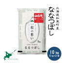 【新米予約】 北海道和寒町産ななつぼし10kg(5kg×2袋) ふるさと納税 ななつぼし