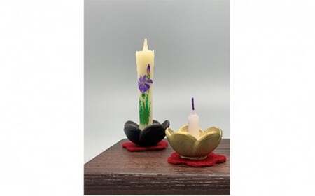 【高岡銅器】うめ燭台 金 民芸品 工芸品 伝統技術 装飾品 インテリア  FAD-0690