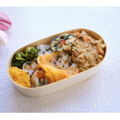 ふるさと納税 福岡市 【冷凍】季節野菜ときのこの発酵カレー弁当3食セット　無添加　九州　福岡　国産食材　MC18