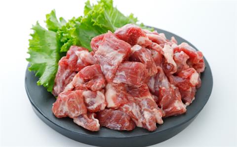 牛タンサガリ サイコロステーキ 500g