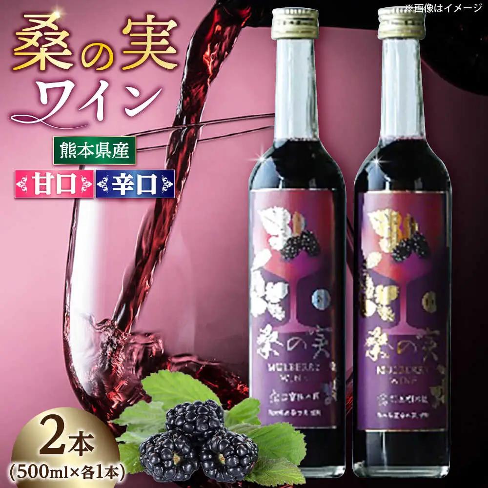 桑の実 ワイン （甘口・辛口） 500ml×2本  ワイン[AYBM006]