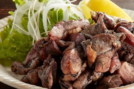 【お中元】妻地鶏炭火焼詰合せ45　100g×8パック＜1.5-113＞