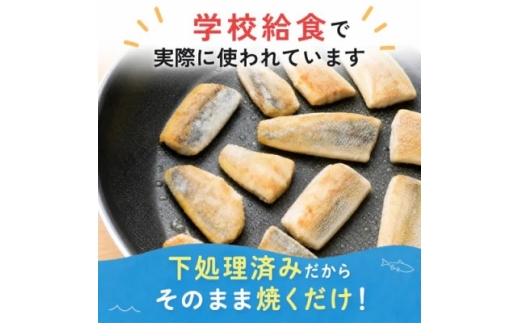＜骨取り＞さば　切り身　60g×10切　学校給食使用【1789149】