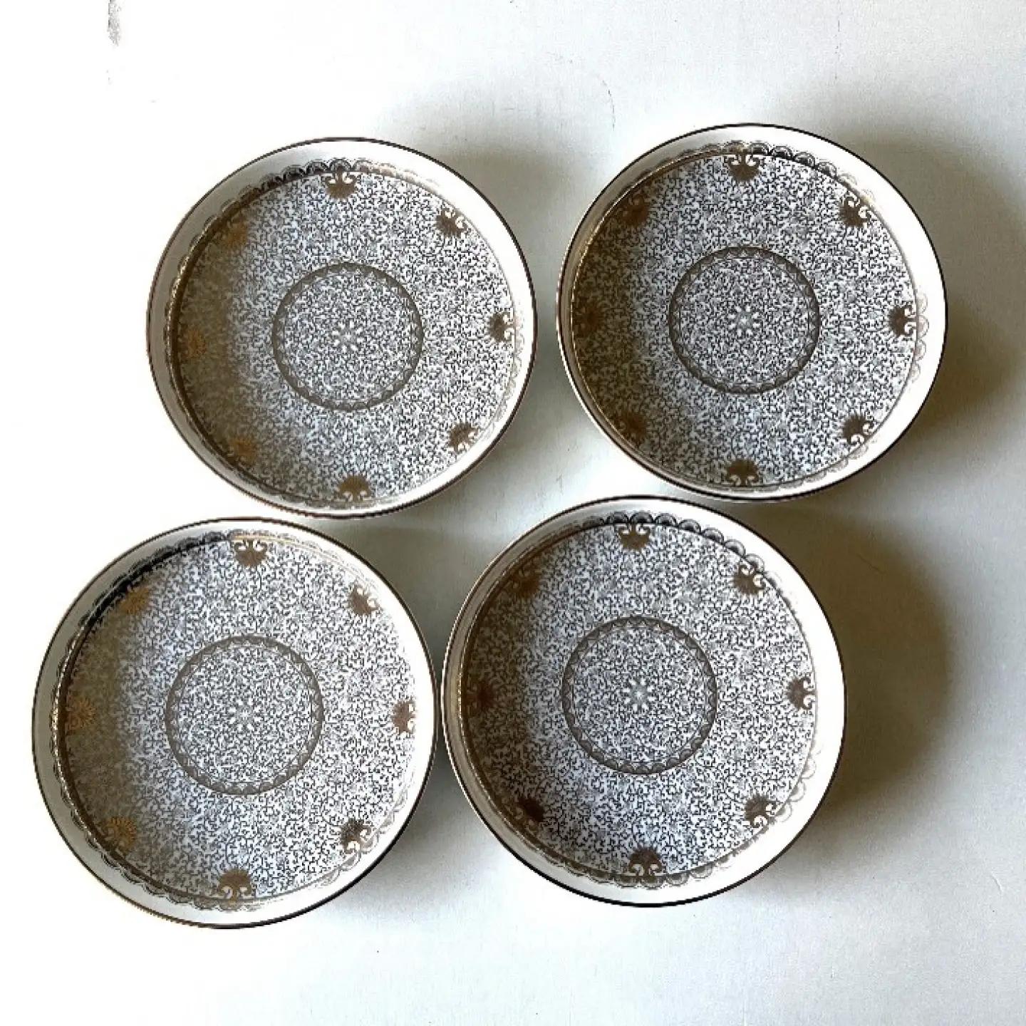 【有田焼】更紗 和皿 4点セット / 焼き物 皿 食器 / 佐賀県 / アリタポーセリンラボ株式会社[41APAF004]
