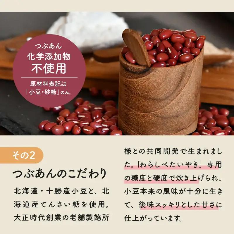 たいやきわらしべ つぶあん10個セット 和菓子