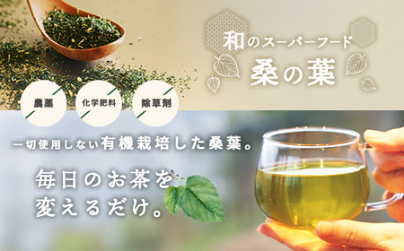 a1024 有機桑茶 (100包)【わくわく園】桑の葉 オーガニック 桑茶 健康茶 ハーブ マルベリー ノンカフェイン
