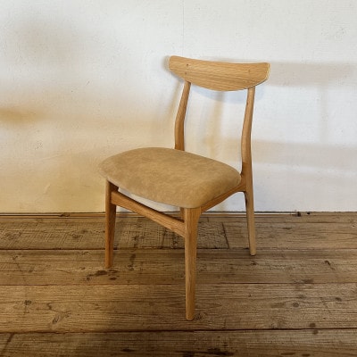 Cordial Dining Chair NAフレーム PFスウェード ベージュ【SWOF】【1558056】