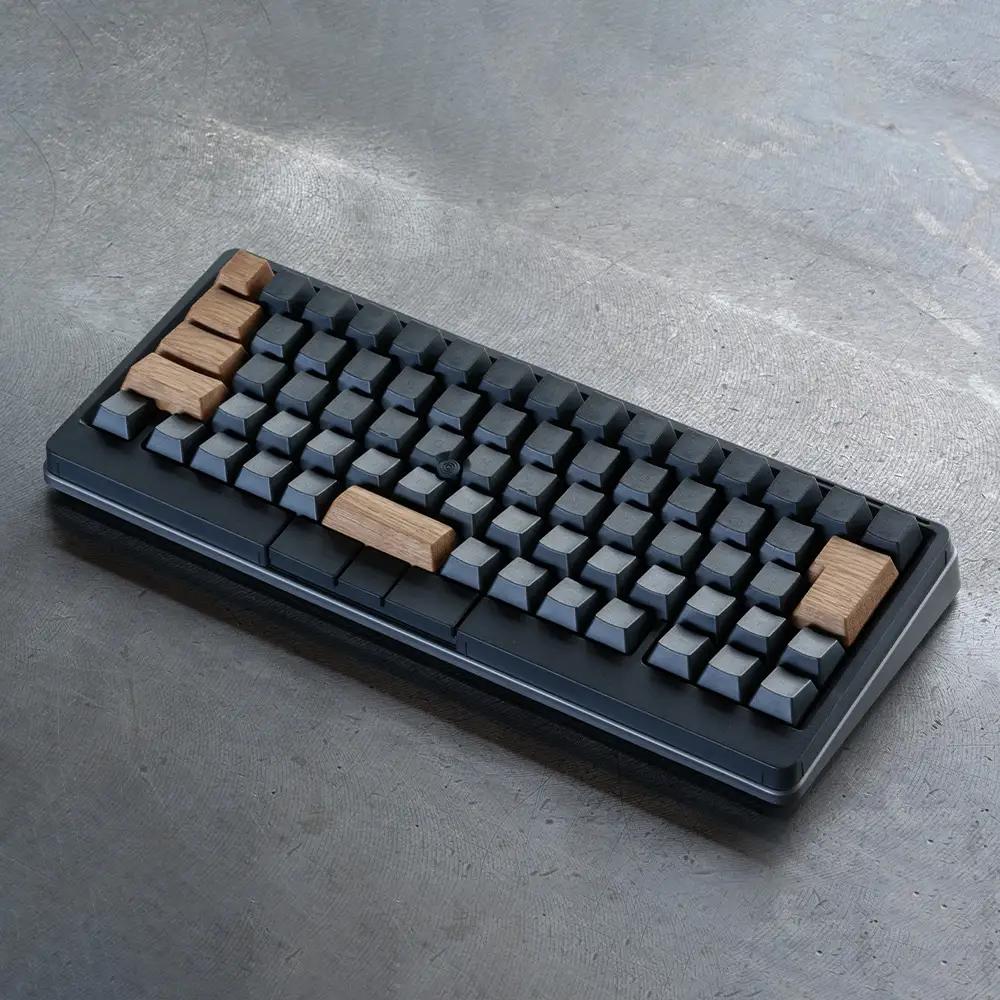 HHKB Studio専用 木製キートップ 日本語配列 オーク ／ HHKB Studio キートップ 木製キーボード オーク 無垢材 キーキャップ 木目 デザイン カスタムキーボード 静音タイピング