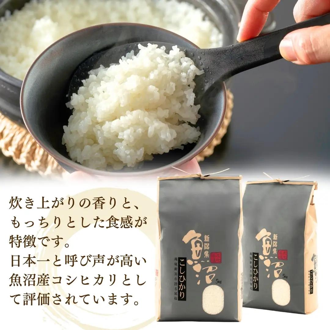 【令和8年産 先行予約】 昔ながらの魚沼産コシヒカリ 従来品種 定期便 20kg（5キロ×隔月全4回）農園ビギン | おこめ 特A評価 小千谷市 コシヒカリ