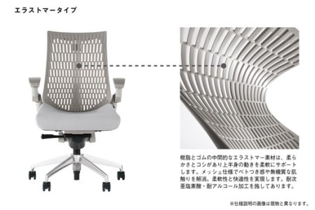 イトーキ『アクトチェア』エラストマーバック抵抗付ウレタン双輪キャスター張地：ネイビーブルー（KG447PSMT1B2T1F）【EI019T】