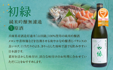 【遅れてごめんね 父の日（2025年6月17日～22日お届け）】奥飛騨酒造！初緑 無濾過生原酒セット　純米吟醸無濾過生原酒（720ml）特別純米無濾過生原酒（720ml）お酒 日本酒 下呂温泉 父の日