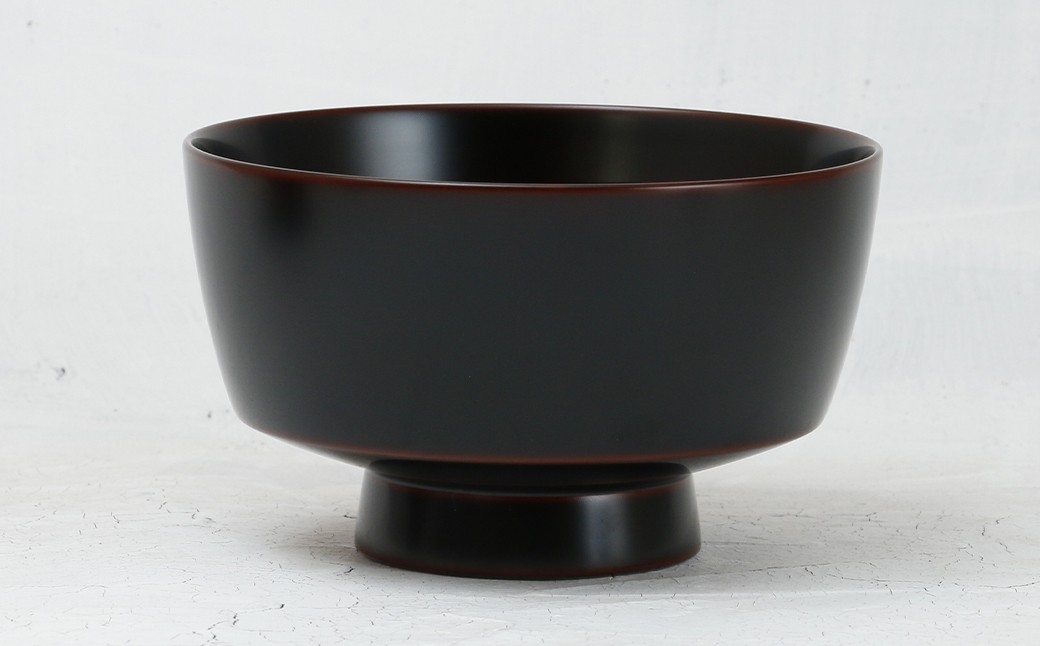 【溜】 【滴生舎】 浄法寺漆器 角椀 （大）