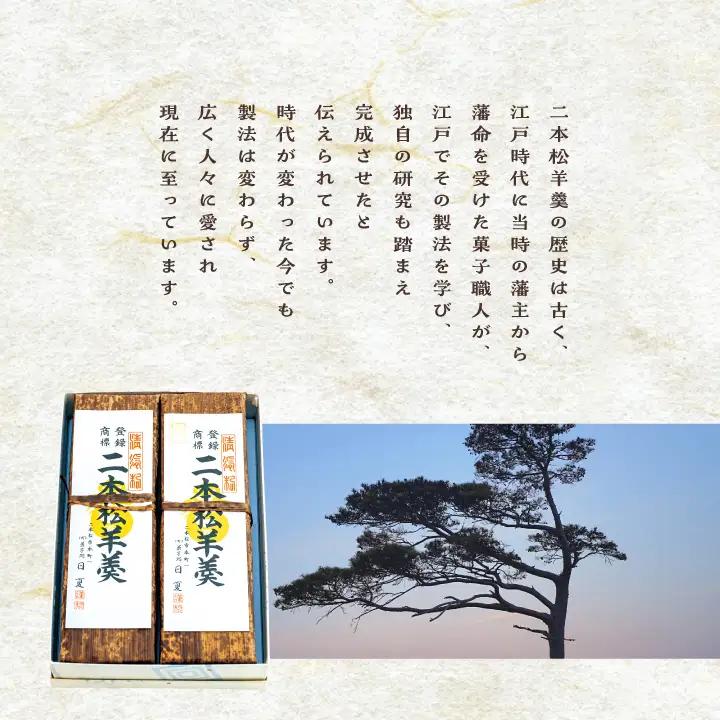 羊羹 二本松羊羹 440g×2本 羊羹 和菓子【株式会社菓子処日夏】
