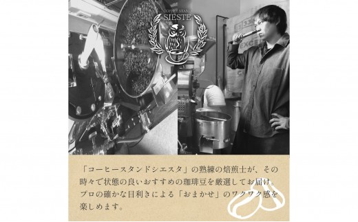 コーヒー粉 200g 中挽き スペシャリティコーヒー 焙煎士おまかせ 自家焙煎