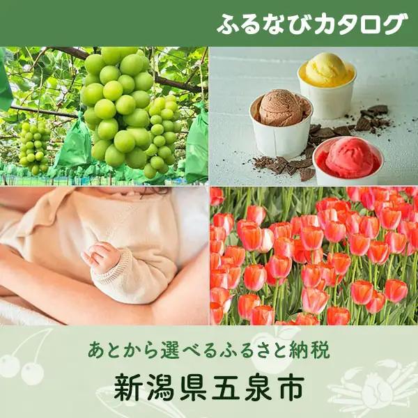 【有効期限なし！後からゆっくり特産品を選べる】新潟県五泉市カタログポイント
