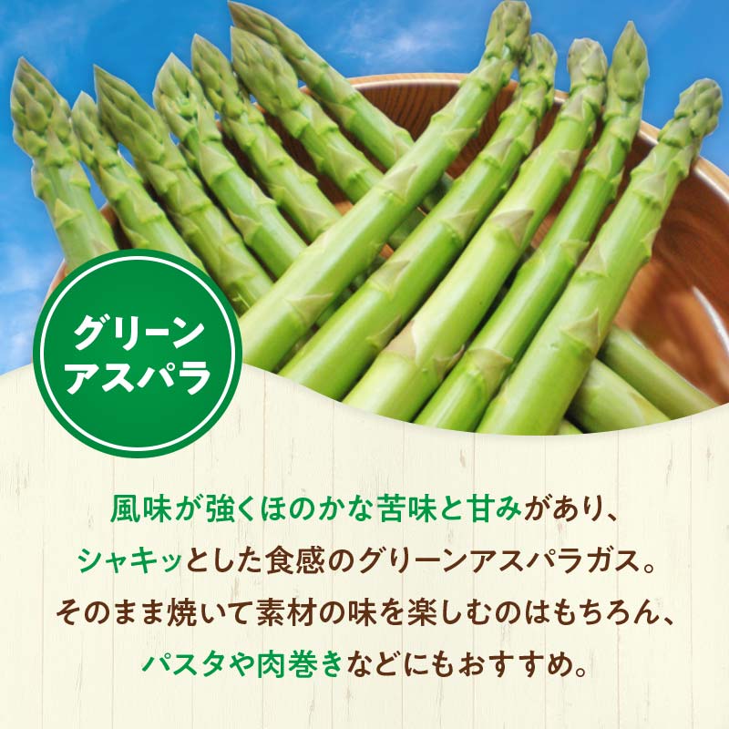 【先行予約】令和8年産グリーンアスパラガス 1kg Ｌサイズ（令和8年5月中旬～6月中旬頃発送） アスパラ 野菜 やさい ふるさと 納税 国産 北海道産 北海道 下川町 F4G-0286