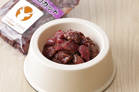 鶴居村 『鶴居ジビエ』鹿肉 無添加ペットフード エゾシカパラパラミンチ&コロコロカット(200g×各5パック)(愛犬用 愛犬 ベニソン エゾシカ  エゾシカ肉  シカ肉 エゾ鹿 無添加 人気 プレゼン