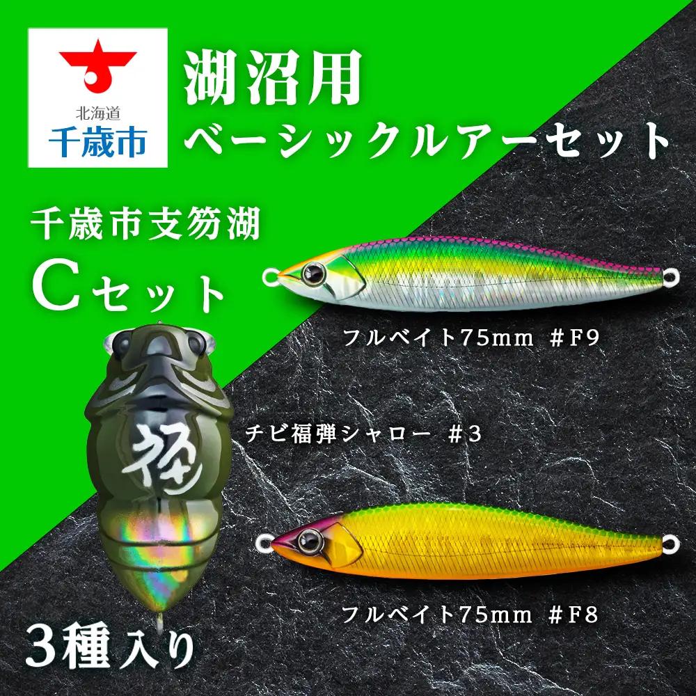 千歳市支笏湖Cセット（湖沼用ベーシックルアーセット）
