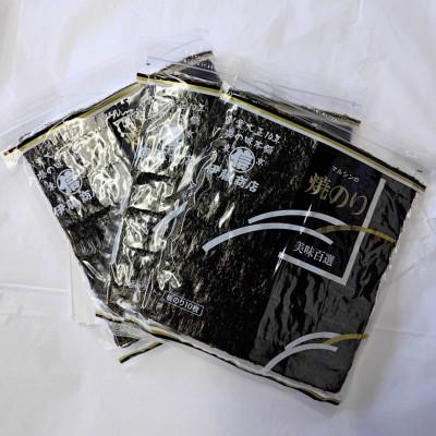 ふるさと納税 羽村市 国内産　焼海苔セット　10枚×3袋　化粧箱入り　 |  | 01