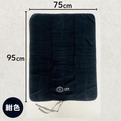 ふるさと納税 小松市 カブッキーブランケット【ストライプリボン】 紺 かわいい ひざ掛け |  | 02