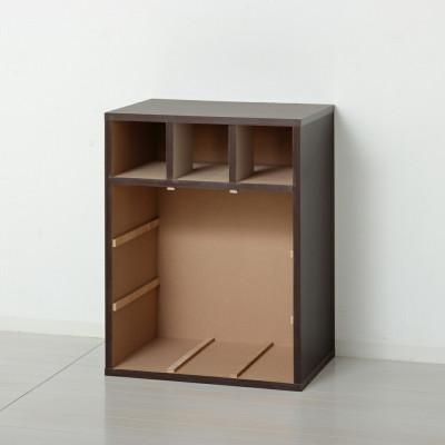 ふるさと納税 海南市 天然木自在チェスト6D ライトブラウン AKU104405802 |  | 02