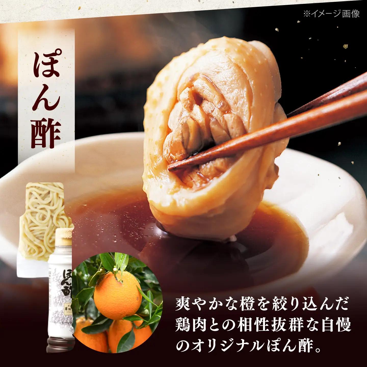 【全6回定期便】博多華味鳥 水炊き セット 3-4人前 （ちゃんぽん麺付）桂川町/トリゼンフーズ [ADBN008] 鶏 鍋 鍋セット お鍋 お取り寄せ 3人前 4人前 定期便