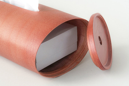 BUNACO　ティッシュボックス　SWING（さくら色）