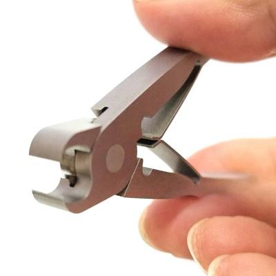 ふるさと納税 関市 爪切り 【 きでんじ 喜伝次 爪切り 笑顔 - えがお - レザーケース付き 】 肥厚爪専用ツメ切り |  | 01
