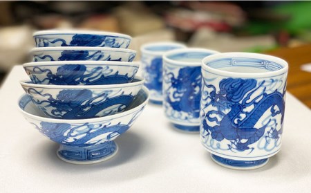 【波佐見焼】龍絵 S 茶碗 1点 食器 皿 【台丹窯】 [VC11] 