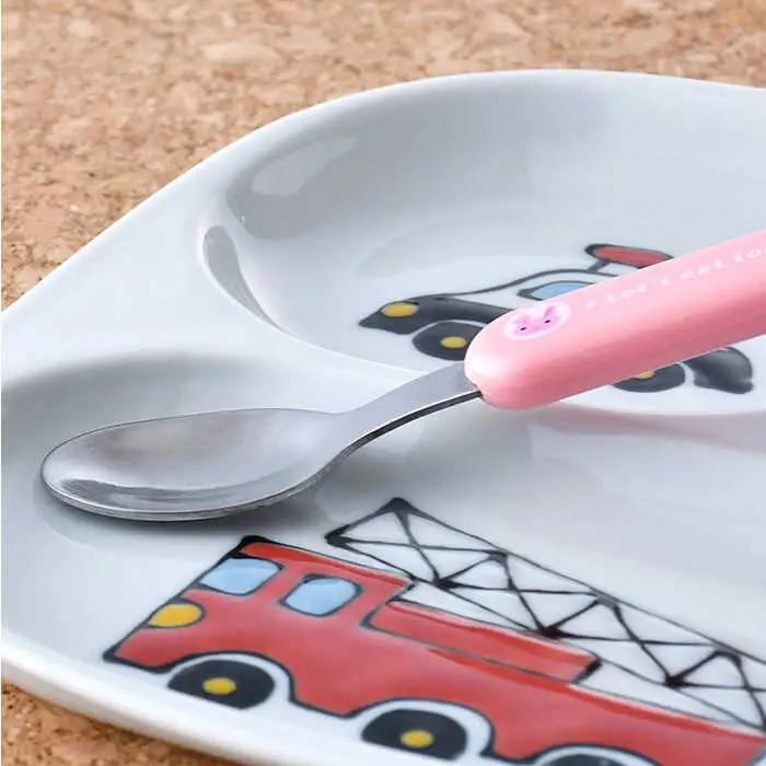 【波佐見焼】子ども食器 「乗り物」 3点セット プレート マグカップ 茶碗 食器 皿 【大新窯】 [DC110]  波佐見焼