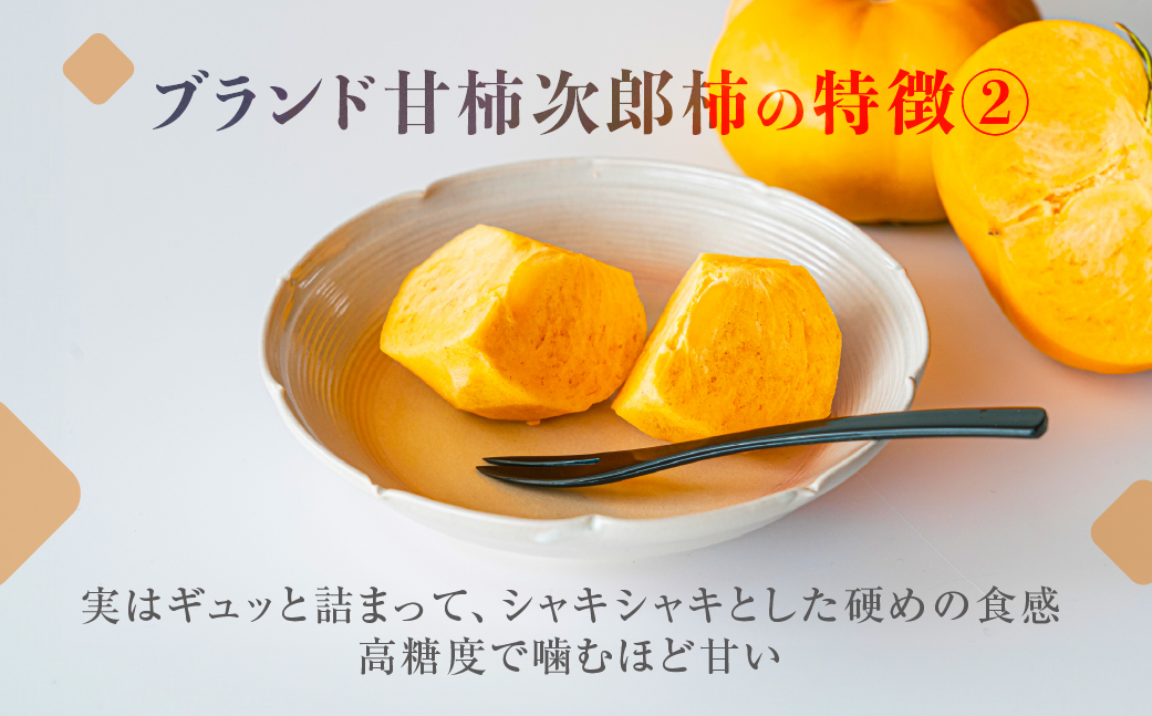≪先行予約≫次郎柿　自家用 5kg