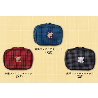 ふるさと納税 西脇市 【ふるさと納税限定・西脇市】ファミリア(familiar)ポーチ　黒系チェック(XS) |  | 03