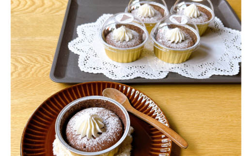 16-176 cafe ほの香のしっとりショコラ 5カップセット