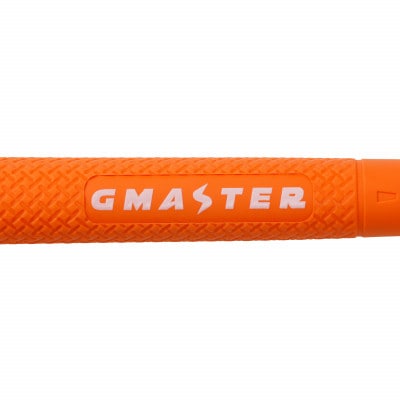 GMASTER GOLFGRIP(スタンダード)オレンジ×ホワイト　5本セット【配送不可地域：離島・沖縄県】【1615259】