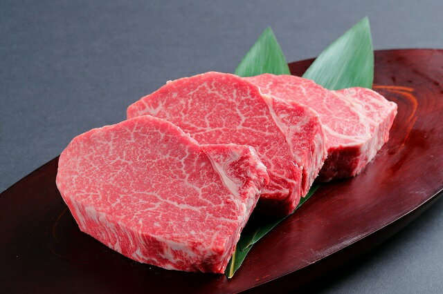 【ふるさと納税】飛騨牛ヒレステーキ　200g×3枚